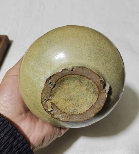古玩陶瓷茶葉末釉葫蘆瓶真品鑒賞圖