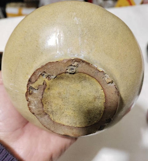 古玩陶瓷茶葉末釉葫蘆瓶真品鑒賞圖