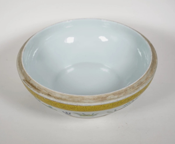 古玩陶瓷清光緒青花福壽三多紋大蓋盒真品鑒賞圖