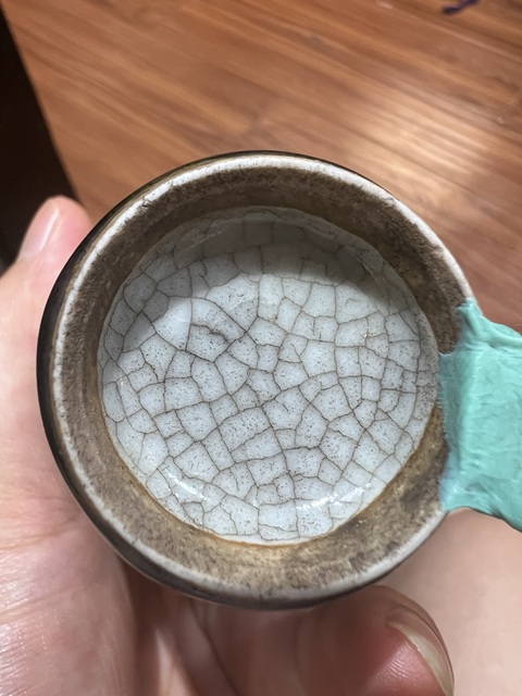 古玩陶瓷豇豆紅釉柳葉瓶真品鑒賞圖