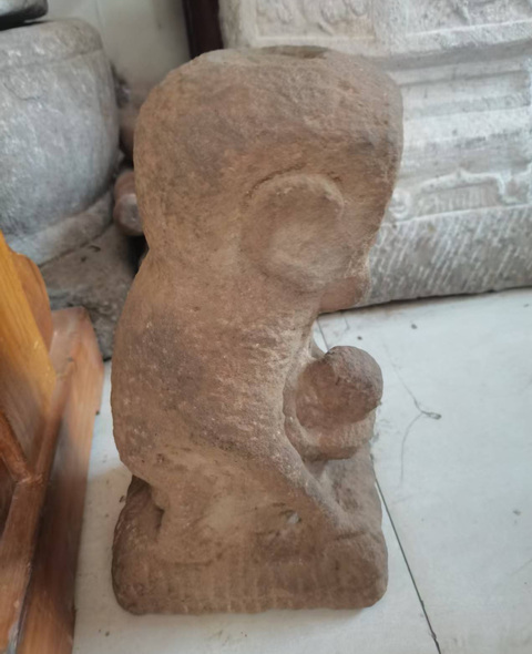 古玩雜項(xiàng)石猴真品鑒賞圖