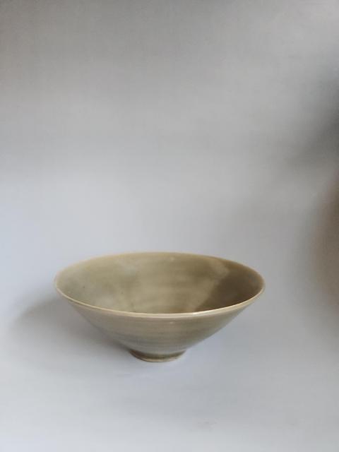 古玩陶瓷北宋耀州窯素盞真品鑒賞圖