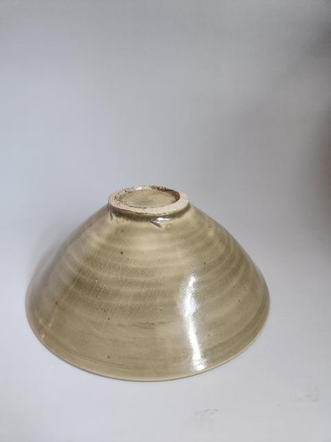 古玩陶瓷北宋耀州窯素盞真品鑒賞圖