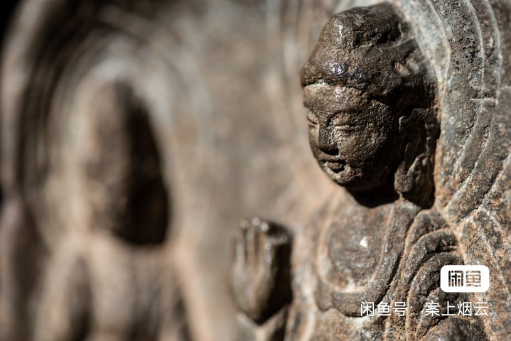 古玩雜項一佛二菩薩三尊像真品鑒賞圖