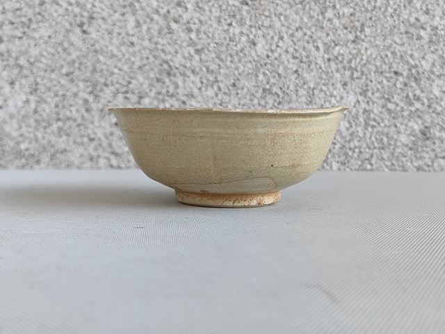 古玩陶瓷青白釉葵口碗拍賣,當前價格298元
