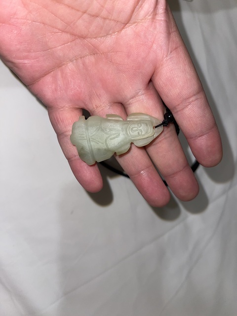 古玩玉器觀音真品鑒賞圖