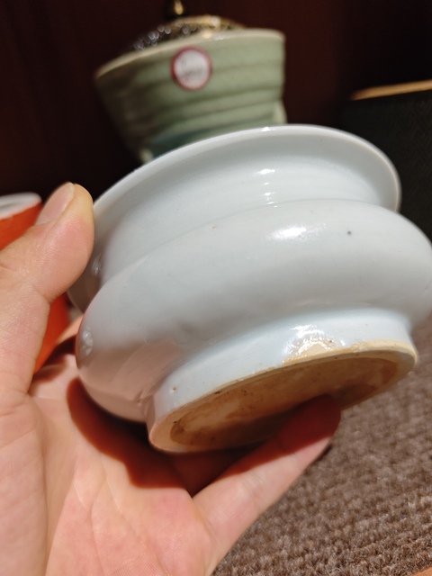 古玩陶瓷德化鬲式爐拍賣,當前價格1600元