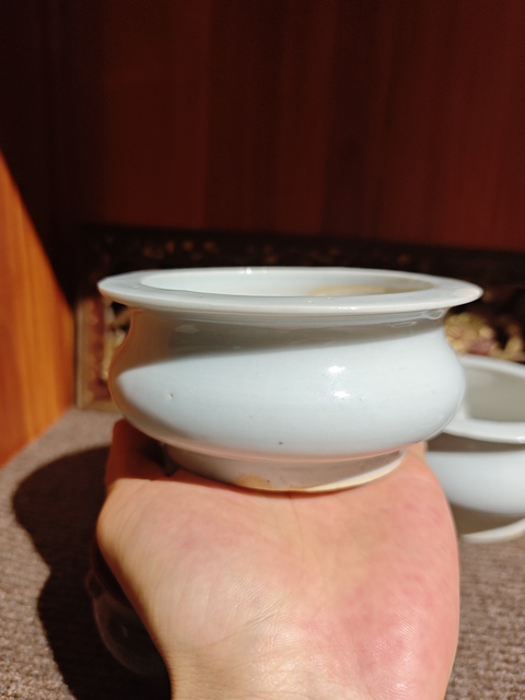古玩陶瓷德化鬲式爐拍賣,當前價格1600元