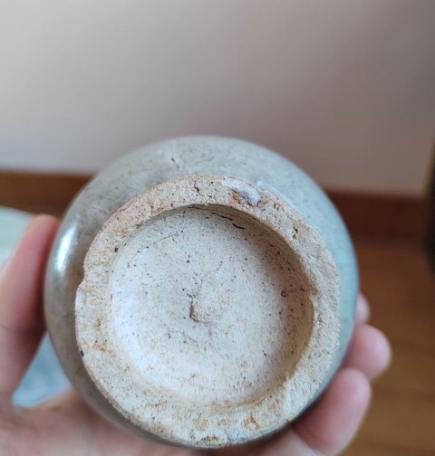 古玩陶瓷影青貫耳瓶真品鑒賞圖