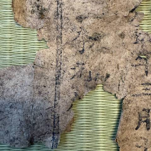古玩字畫西夏經(jīng)文刻本真品鑒賞圖