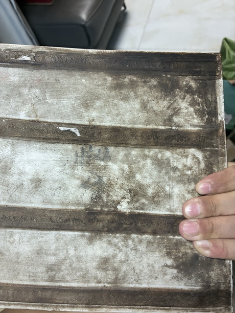 古玩陶瓷青花瓷板真品鑒賞圖