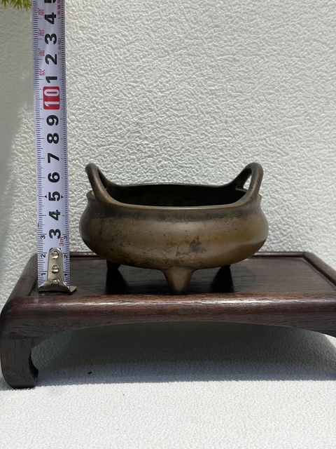 古玩銅器爐子真品鑒賞圖