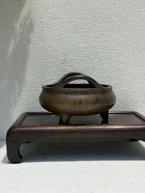 古玩銅器爐子真品鑒賞圖