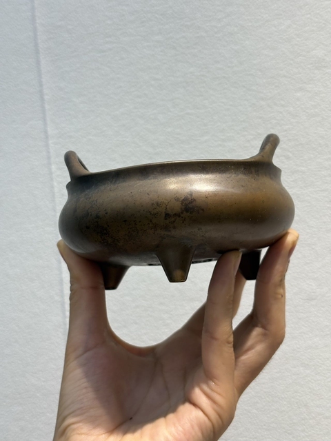 古玩銅器爐子真品鑒賞圖