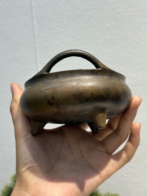 古玩銅器爐子真品鑒賞圖