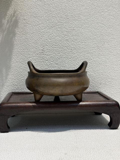 古玩銅器爐子真品鑒賞圖