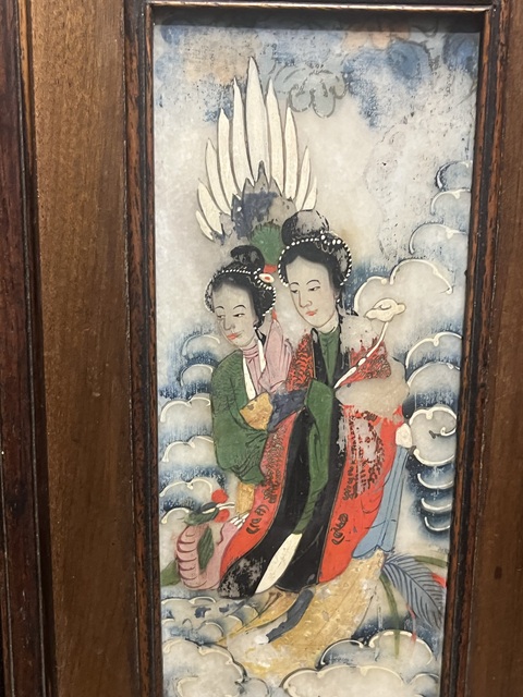 古玩雜項屏風真品鑒賞圖