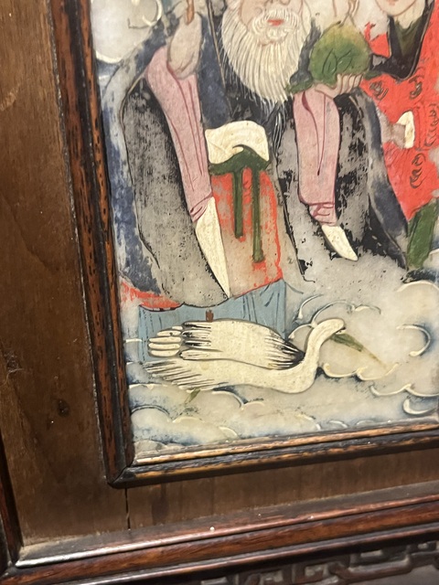 古玩雜項屏風真品鑒賞圖