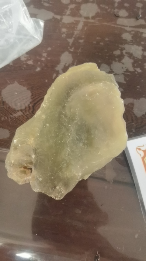 古玩雜項玻璃隕石真品鑒賞圖