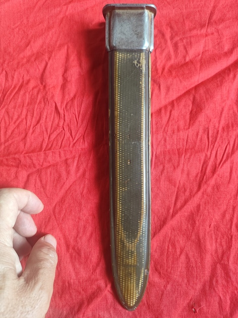 古玩銅器軍刀真品鑒賞圖