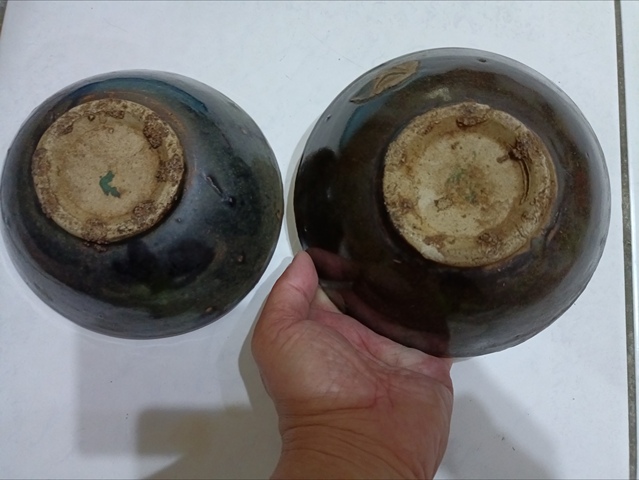 古玩陶瓷晚清時期磁州窯碗真品鑒賞圖