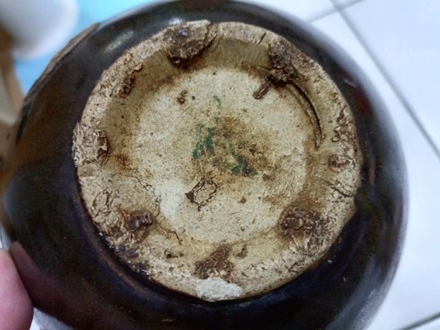 古玩陶瓷晚清時期磁州窯碗真品鑒賞圖