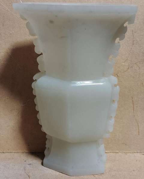 古玩玉器和田玉尊擺件真品鑒賞圖
