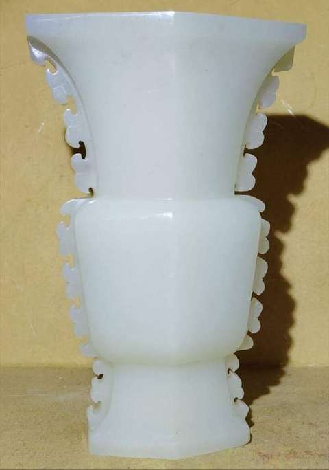 古玩玉器和田玉尊擺件真品鑒賞圖