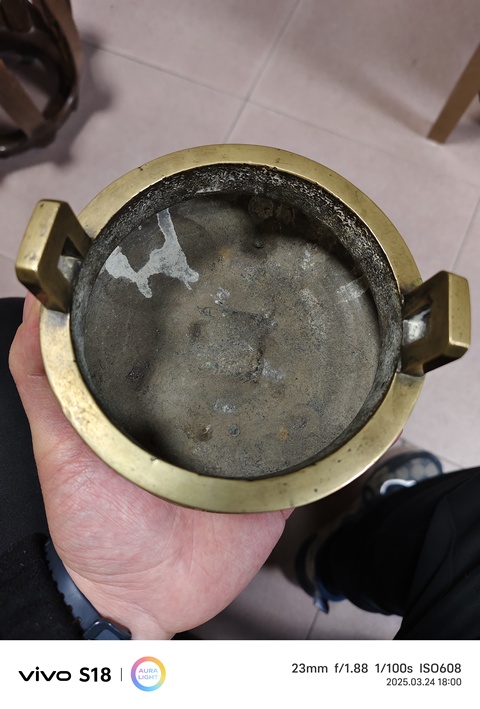 古玩銅器銅爐真品鑒賞圖
