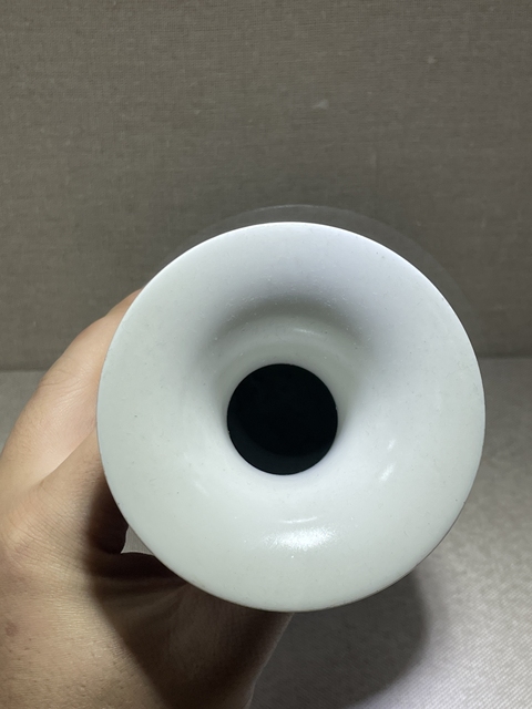 古玩陶瓷80.90年代粉彩麻姑獻壽圖獅耳瓶真品鑒賞圖