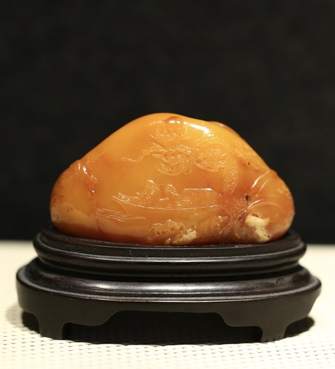 古玩雜項(xiàng)壽山田黃石擺件拍賣(mài),當(dāng)前價(jià)格98元