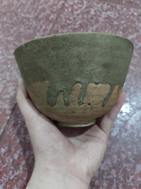 古玩陶瓷青釉茶碗真品鑒賞圖