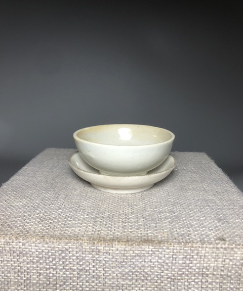 古玩陶瓷青白釉盞真品鑒賞圖