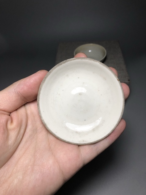 古玩陶瓷青白釉盞真品鑒賞圖