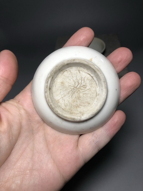 古玩陶瓷青白釉盞真品鑒賞圖