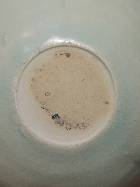 古玩陶瓷青白釉葵口洗真品鑒賞圖