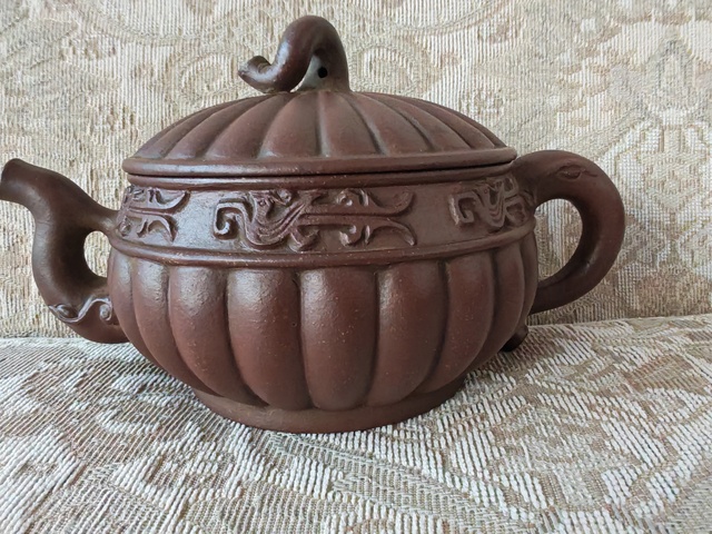 古玩陶瓷紫砂壺真品鑒賞圖