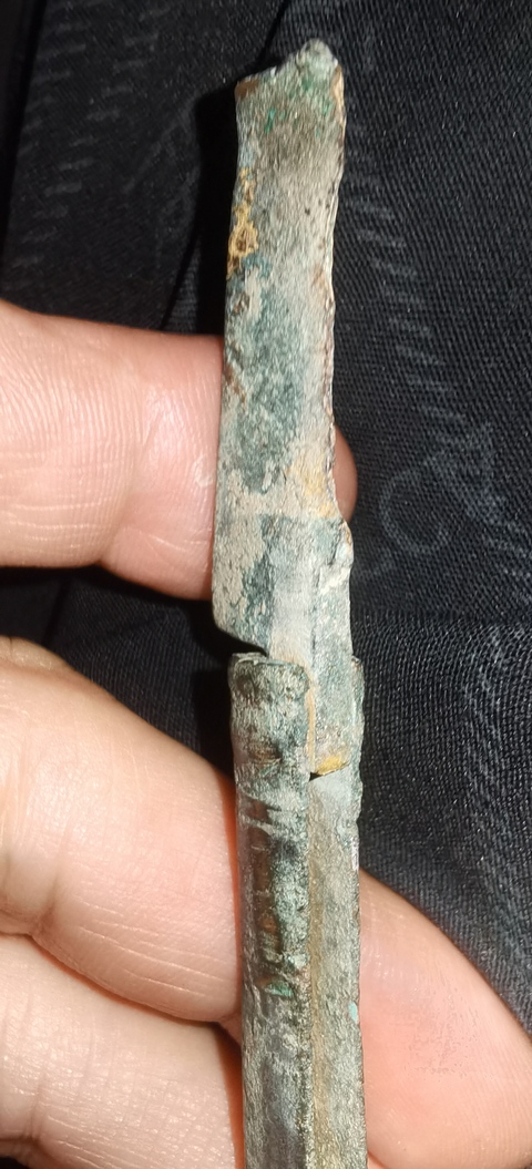 古玩銅器銅小刀真品鑒賞圖