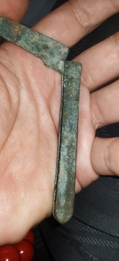 古玩銅器銅小刀真品鑒賞圖