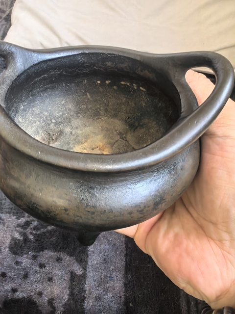 古玩銅器爐子真品鑒賞圖