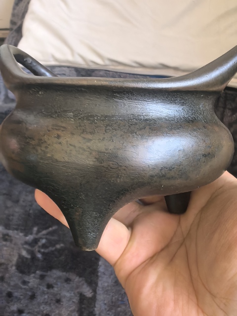 古玩銅器爐子真品鑒賞圖