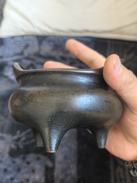 古玩銅器爐子真品鑒賞圖