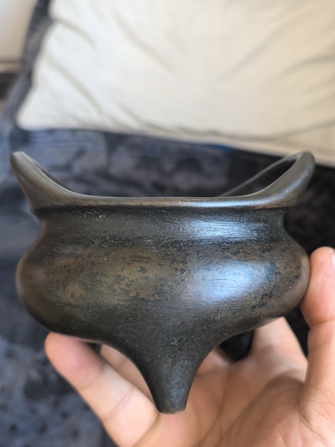 古玩銅器爐子真品鑒賞圖