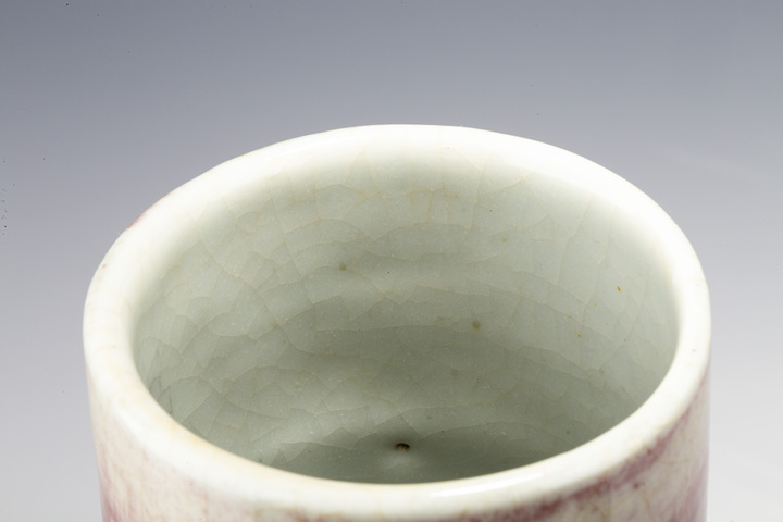 古玩陶瓷清末民初·郎窯紅釉天球瓶拍賣，當(dāng)前價(jià)格2588元