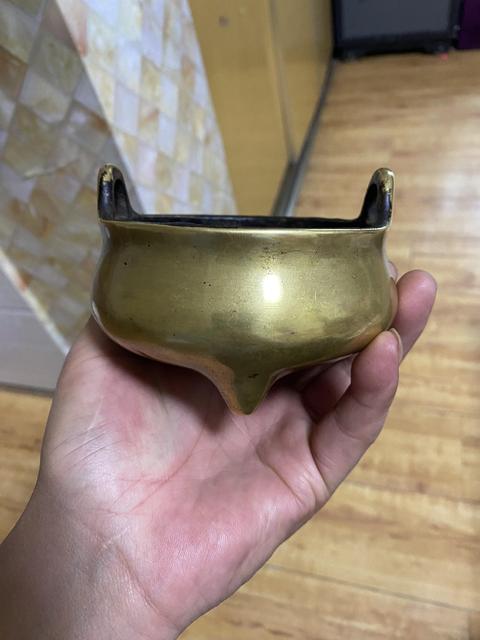 古玩銅器爐子真品鑒賞圖