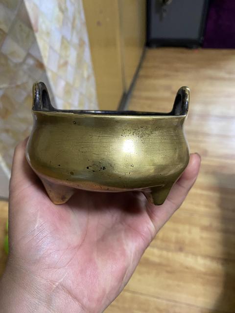 古玩銅器爐子真品鑒賞圖