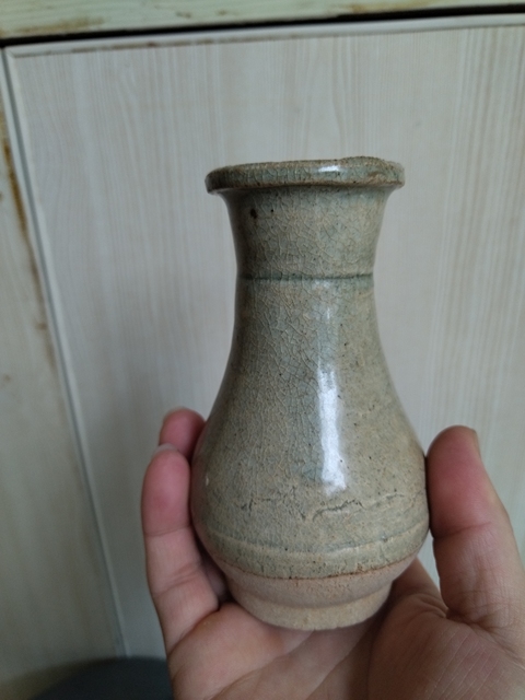 古玩陶瓷青白釉箸瓶真品鑒賞圖