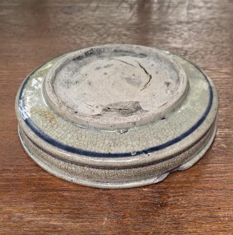古玩陶瓷哥釉青花瓷硯真品鑒賞圖