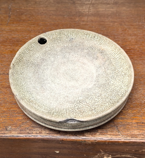古玩陶瓷哥釉青花瓷硯真品鑒賞圖