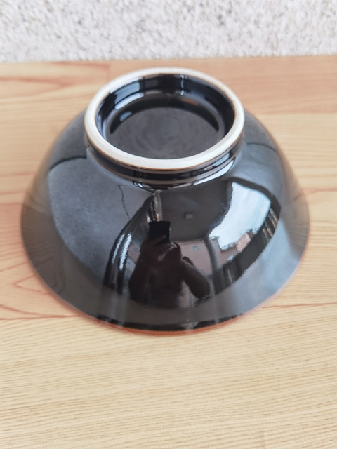古玩陶瓷黑釉碗拍賣,當(dāng)前價(jià)格220元